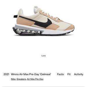 Nike women’s air max pre-day in oatmeal